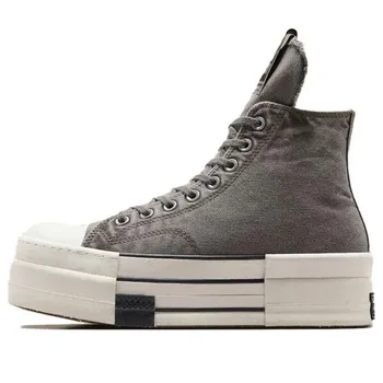 Кроссовки x drkshdw dbl drkstr overdye chuck 70 high top 'grey white' Converse, серый