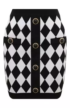 Юбка из вискозы Balmain