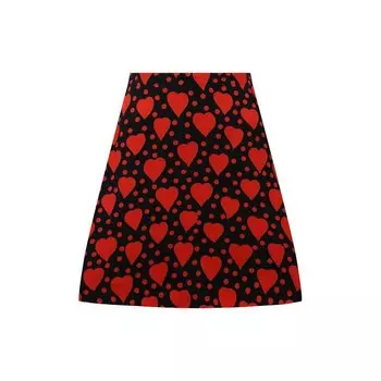 Юбка из вискозы Saint Laurent