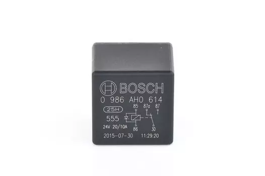 реле! 5 фишек 24V 20A \ MAN, DAF, MB, Iveco, RVI