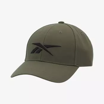 Бейсболка Reebok Vector унисекс, Зеленый