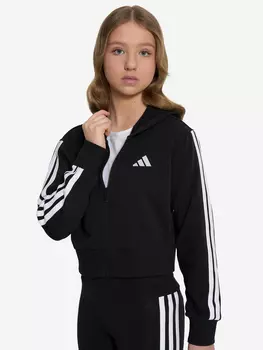 Толстовка для девочек adidas, Черный