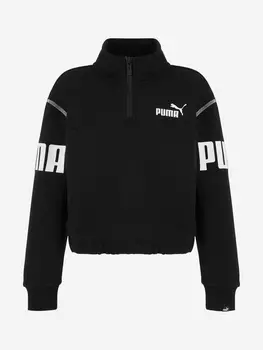 Толстовка для девочек PUMA Power, Черный