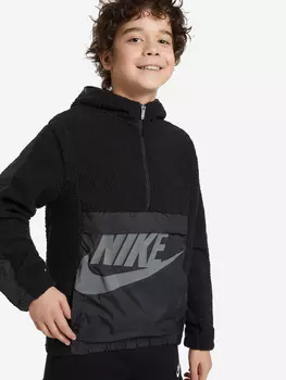 Толстовка для мальчиков Nike Sportswear, Черный, размер 137-147