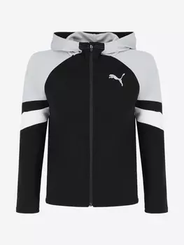 Толстовка для мальчиков PUMA Active Sport, Черный, размер 129-140