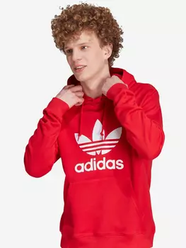 Толстовка мужская Adidas Trefoil Hoody, Красный
