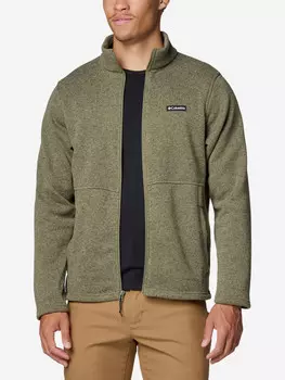 Толстовка мужская Columbia Alto Pass Full Zip Fleece, Зеленый