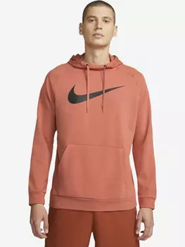 Толстовка мужская Nike M NK DF HDIE PO SWSH, Оранжевый