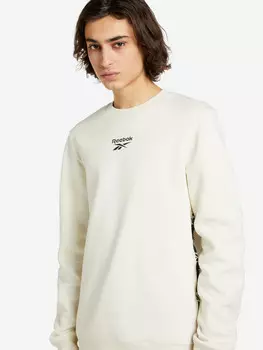 Толстовка мужская Reebok Tape Crew, Черный