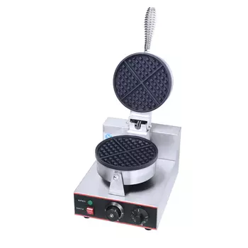 Вафельница для объемных вафель Hualian Machinery HWB-1 (1 секция, круг)