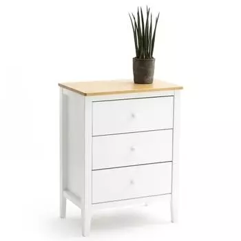 Шкаф кухонный с 3 ящиками alvina (laredoute) белый 60x80x40 см.