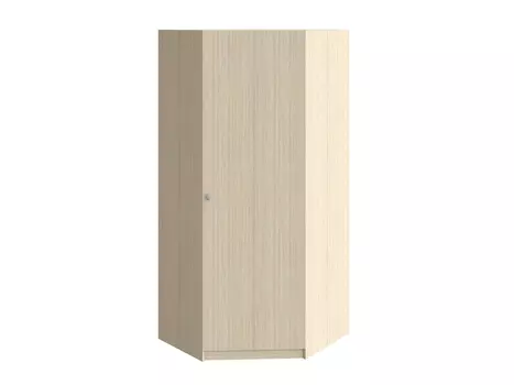 Шкаф-угловой дуб молочный (рв-мебель) бежевый 90x90x200 см.