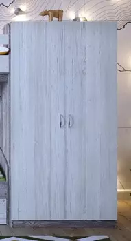 Шкаф «юта» (ярофф) серый 1036.0x2000.0x500.0 см.