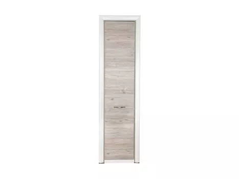 Шкаф olivia 1d (анрэкс) белый 60x217x36 см.
