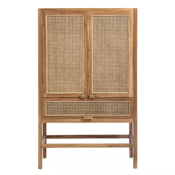 Шкаф прованс (nordal) бежевый 100x160x50 см.