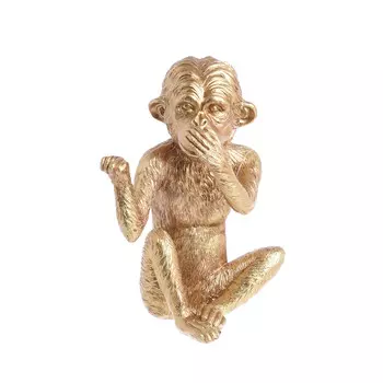 Статуэтка ный monkey castlebar (to4rooms) золотой 10x14 см.