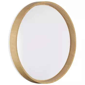 Настенно-потолочный светильник Sonex Gari Wood 7684/DL BASICA SN пластик/кор. под дер. LED 48Вт 4000K D390 IP43