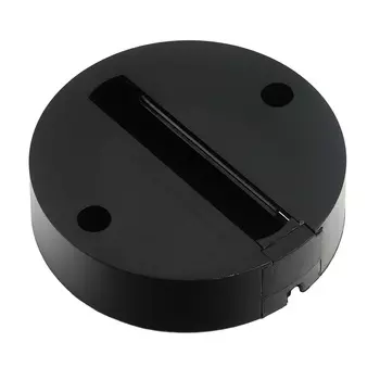 Адаптер крепления однофазного светильника к стене/потолку d100*25 Черн