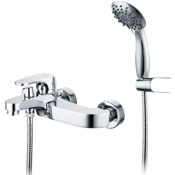 Смеситель Lemark Shift LM4334C для ванны с душем, хром