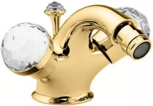 Смеситель Migliore Axo Swarovski ML.AXO-644F.DO для биде - золото