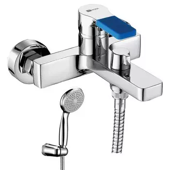 Смеситель Lemark Aura LM0614C для ванны, излив монолит