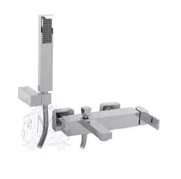 Смеситель Migliore Kvant ML.KVT-2703.CR для ванны и душа