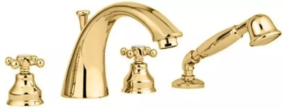 Смеситель Migliore Lady ML.LAD-981.DO для ванны/душа - золото