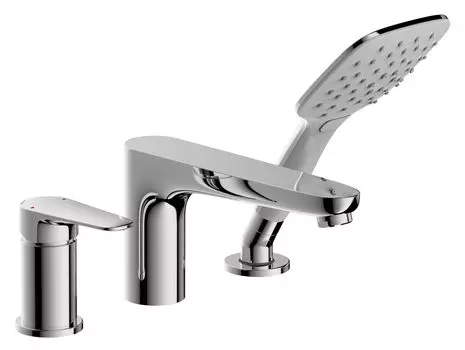 Смеситель на борт ванны Bravat Iguassu F5173218CP-1-RUS