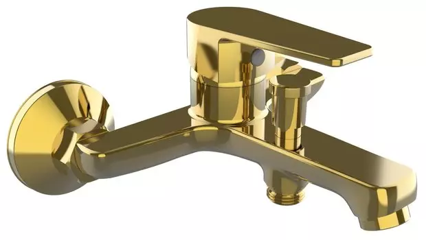 Смеситель Orange Loop M26-100Gold для ванны с душем, золото