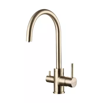 Смеситель Paulmark Essen Es213211-BR для кухонной мойки, бронза