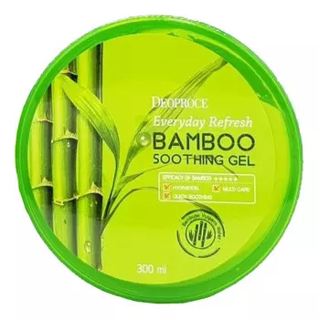 Гель для тела и лица с экстрактом бамбука Everyday Refresh Bamboo Soothing Gel 300мл
