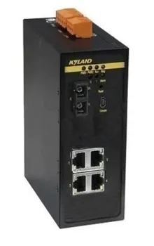 Коммутатор управляемый Kyland SICOM3000A-LITE 300071530 1 100Base-FX single mode fiber ports, SC connector, 1310nm, 40km, 4 10/100Base-TX ports, Conso