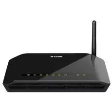 Роутер WiFi D-link DSL-2640U/RB/U2B ADSL2+ (Annex B), 4хLAN, ADSL с разъемом RJ-11, 802.11b/g/n (2.4 ГГц)