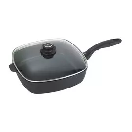 Индукционный сотейник квадратный с крышкой XD 66283C 28x28 см
