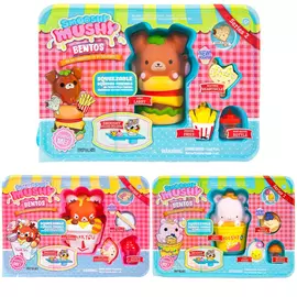 Игрушка Smooshy Mushy Redwood Bento Школьный завтрак, 2 серия, в ассортименте