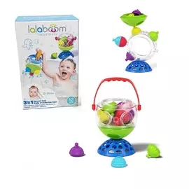 Игрушка ведро для купания Lalaboom 12 предметов