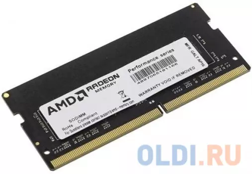 Оперативная память для ноутбука AMD R7416G2400S2S-U SO-DIMM 16Gb DDR4 2400MHz
