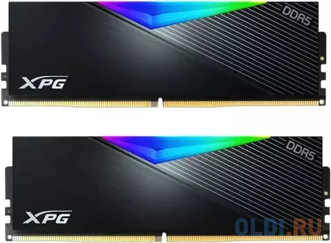 Оперативная память для компьютера ADATA XPG Lancer RGB DIMM 64Gb DDR5 6000 MHz AX5U6000C3032G-DCLARBK