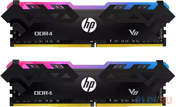 Оперативная память для компьютера HP V8 RGB Series DIMM 16Gb DDR4 3600MHz 8MG06AA