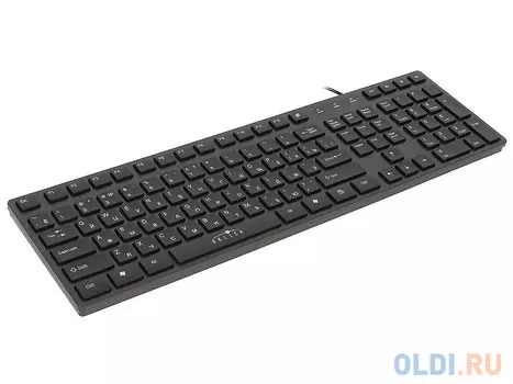Клавиатура Oklick 556S black USB slim Multimedia
