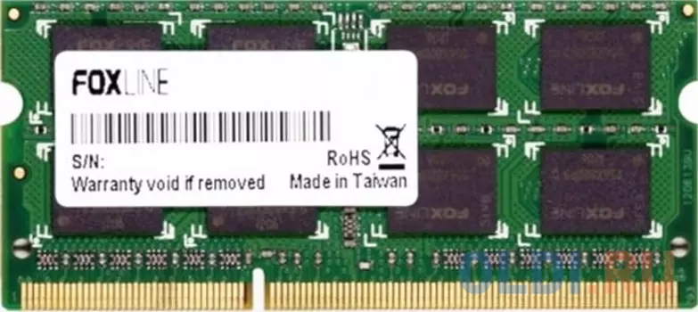 Оперативная память для ноутбука Foxline FL3200D4S22-16GSI SO-DIMM 16Gb DDR4 3200 MHz FL3200D4S22-16GSI