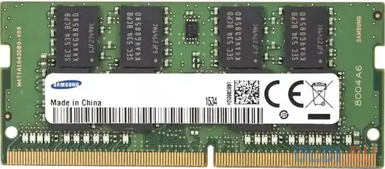 Оперативная память для ноутбука Samsung M471A2K43EB1-CWE SO-DIMM 16Gb DDR4 3200 MHz M471A2K43EB1-CWE