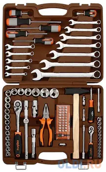 OMT93S Набор инструмента универсальный 1/4", 1/2"DR, 93 предмета, шт