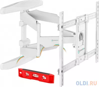 ONKRON M6L белый Для телевизоров диагональю 40"-70" Максимальная нагрузка: 45,5 кг VESA: 200x100, 200x200, 200x300, 200x400, 300x100, 300x20