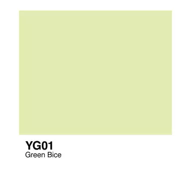 Чернила COPIC YG01(зеленый бледно-синий, green bice)