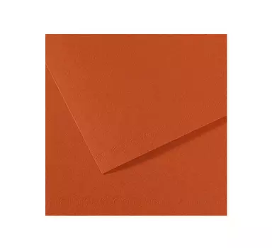 Бумага для пастели Canson "MI-TEINTES" 75x110 см 160 г №130 красная глина