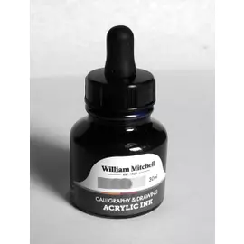 Чернила акриловые William Mitchell 30 мл Черный