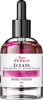 Чернила акварельные Jacques Herbin ?clats, 50 мл, Rose Indian Индийская роза
