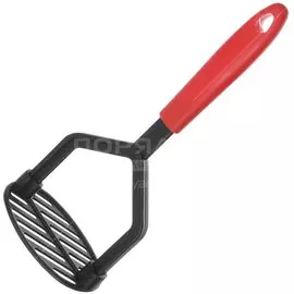 Картофелемялка нейлон, навеска, красная, Daniks, Эконом, H1022-11R