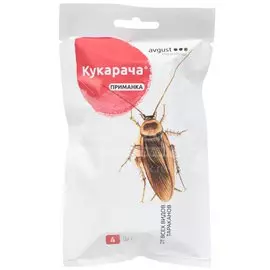 Инсектицид Кукарача, от тараканов, приманка, 4 шт, 1.5 г, Avgust